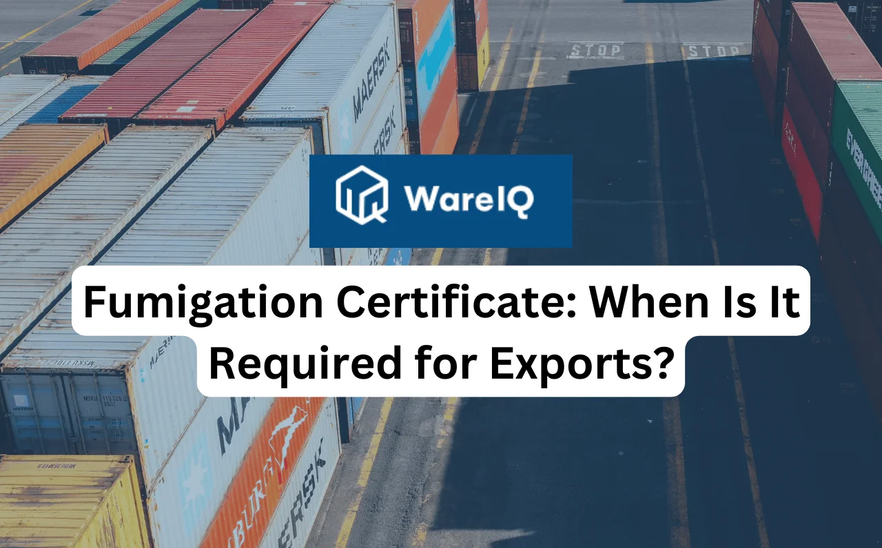 Fumigation Certificate: When Is It Required for Exports?